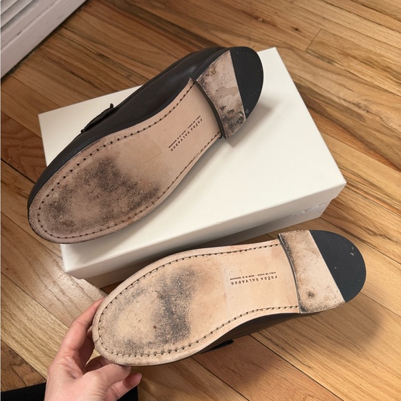 Freda Salvador Elba Penny Loafer in Rich Brown - Picture 8 of 9